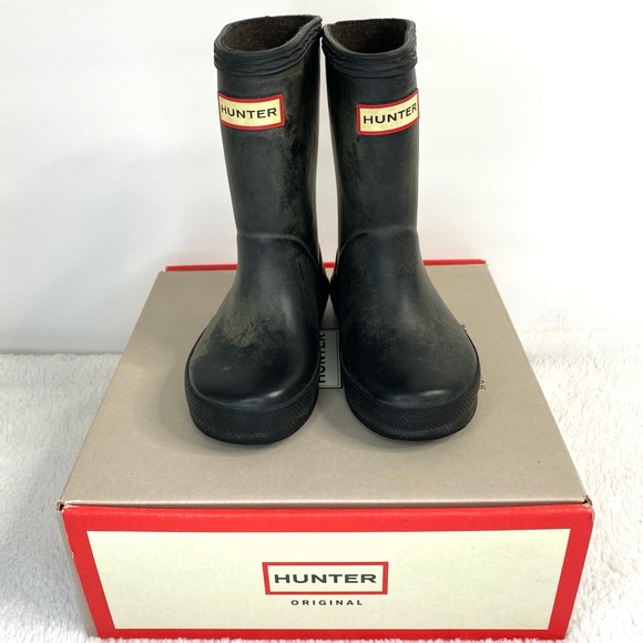 Hunter Other - HUNTER Black Kids First Classic Rainboots UK 5, US 6/7, EU 22